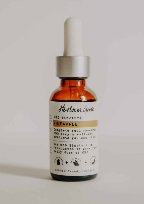 Heirloom Grove Pineapple CBD Tincture